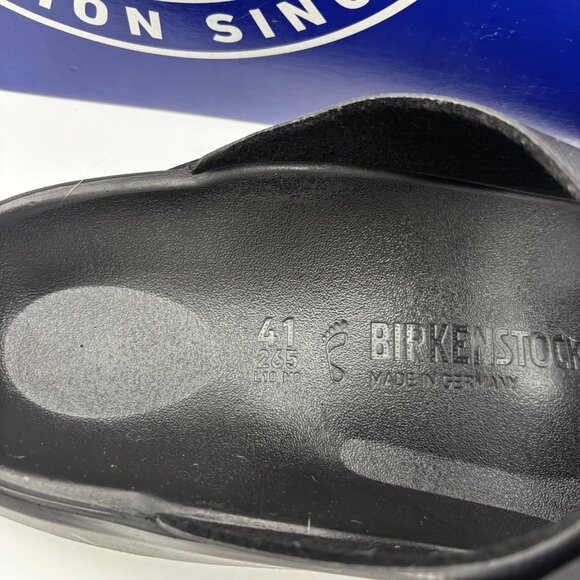 Birkenstock Mogami Terra Stealth 2 Strap Sandals Black 41 US L 10 M 8 EUC w Box - Picture 3 of 5